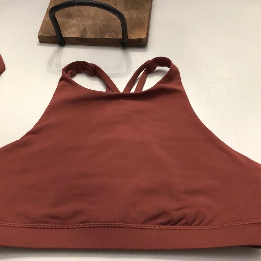 Lululemon Athletica Rust Sports Bra